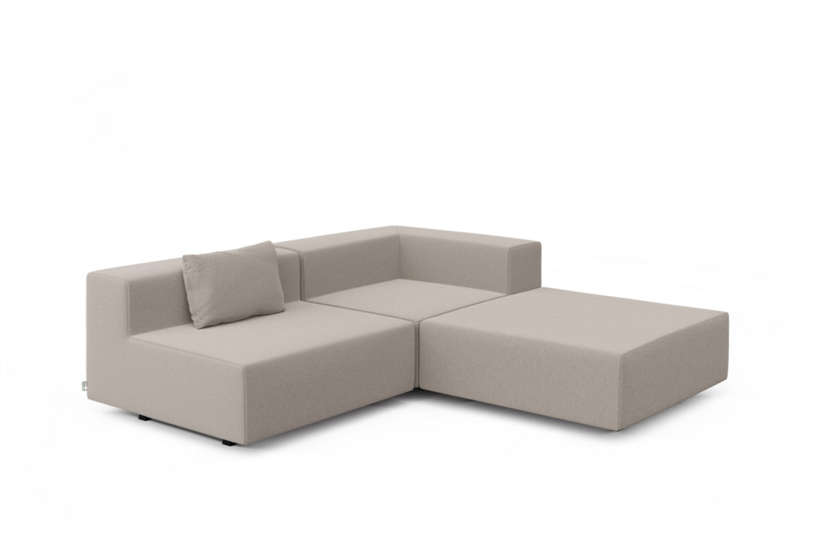 High-quality 3-piece garden lounge set LOOP