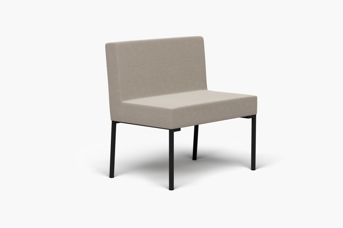 Garden bench with backrest KLA